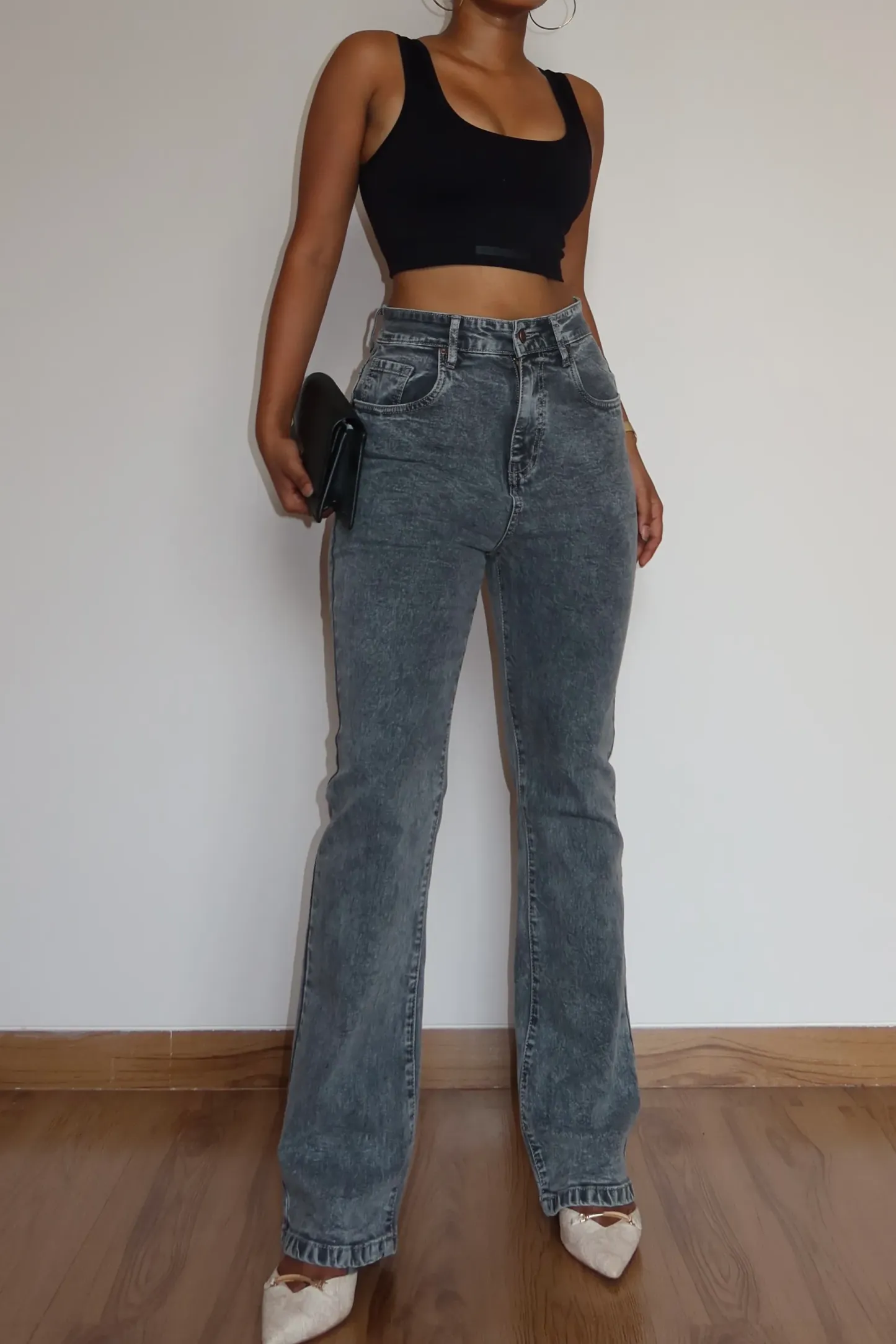 Moonlit Fade Bootcut Jeans