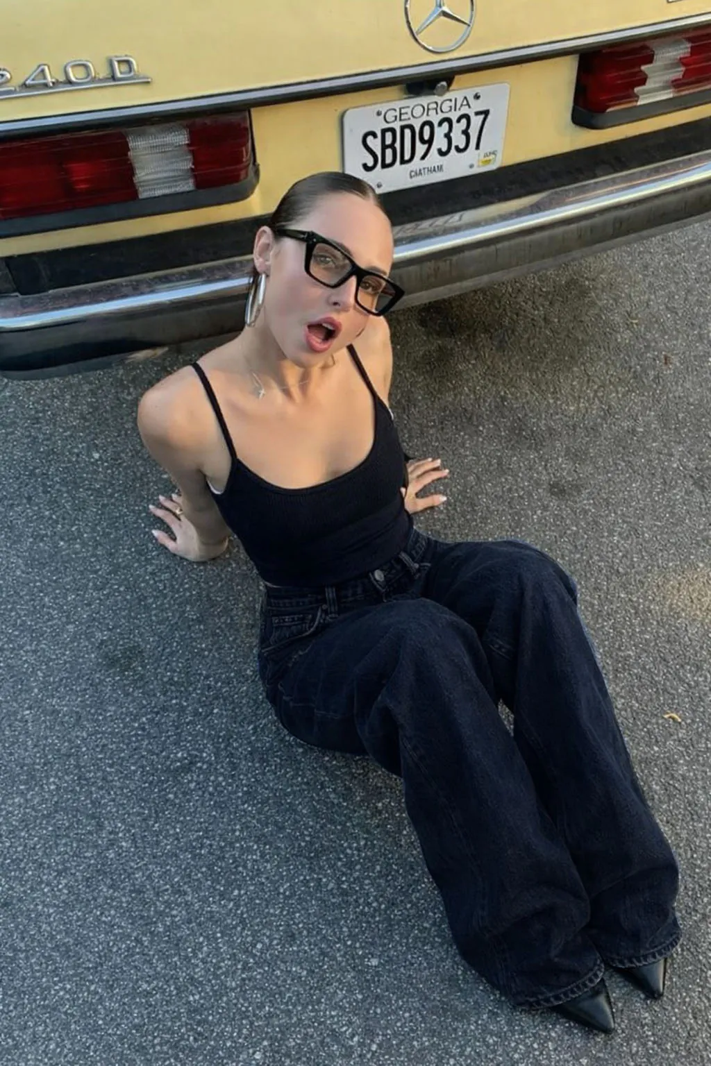 Midnight Blue Wide Leg Jeans