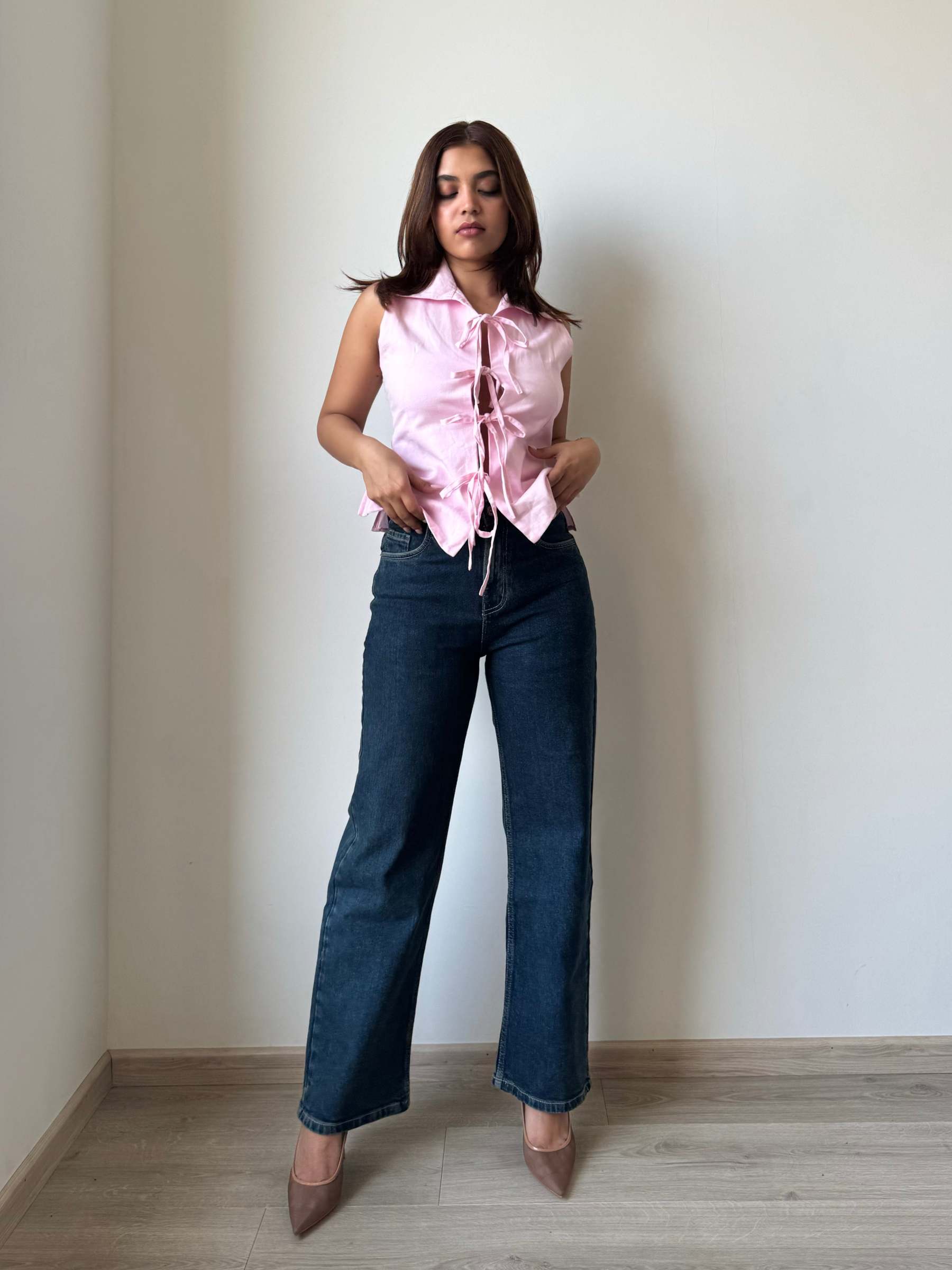 Stellar Blue Straight Jeans