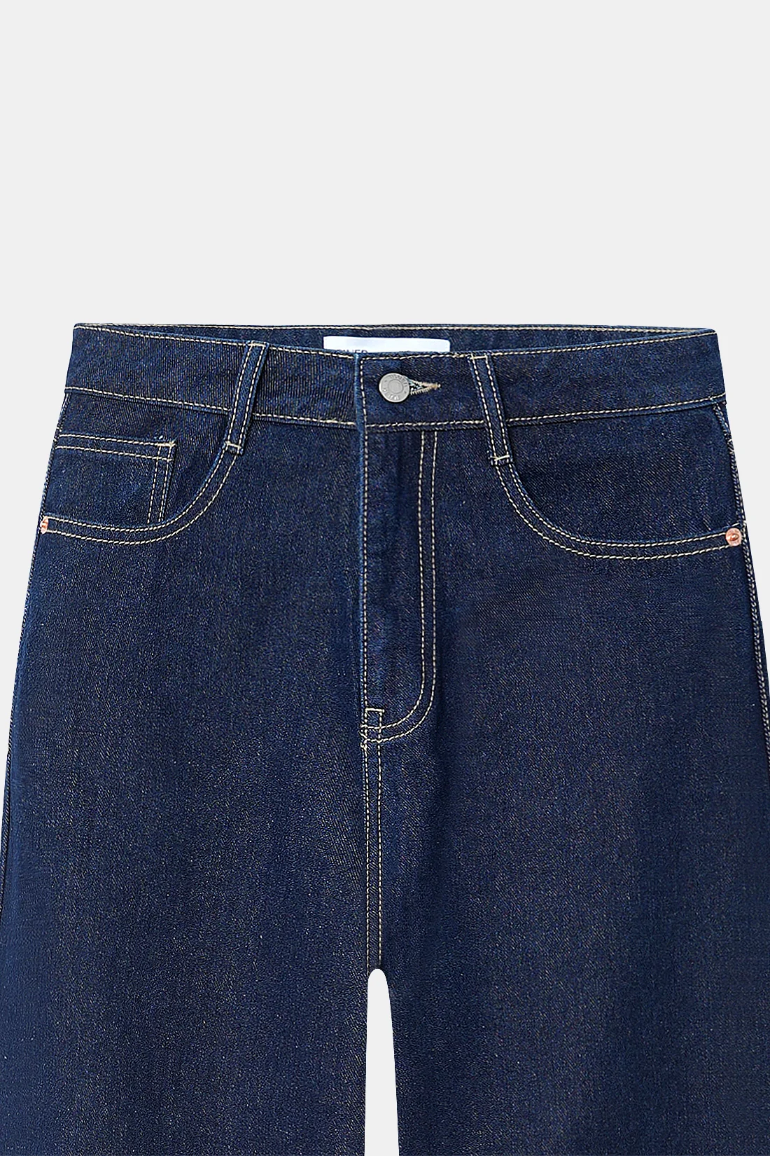 Authentic Wash Straight Fit Jeans