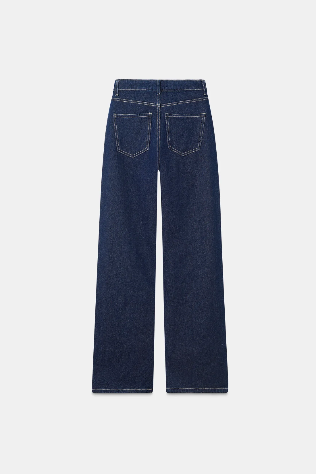 Authentic Wash Straight Fit Jeans