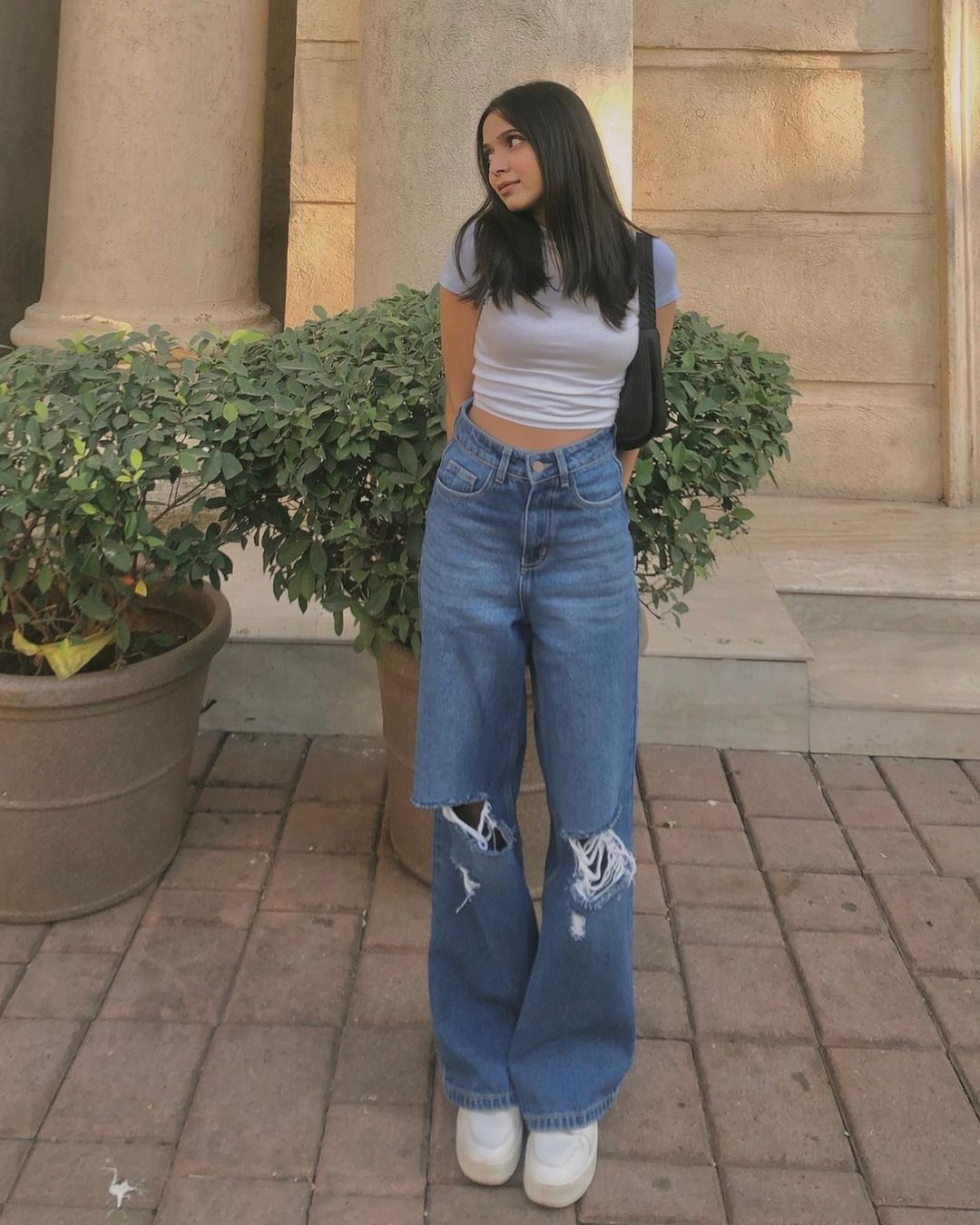 Dream Fit Wide Baggy Jeans