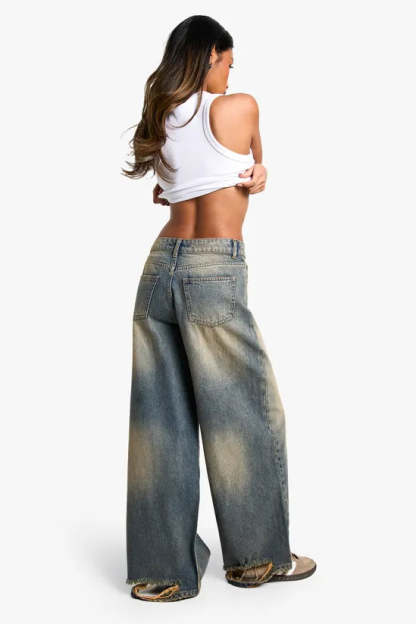 Evening Sky Wide Leg Jeans
