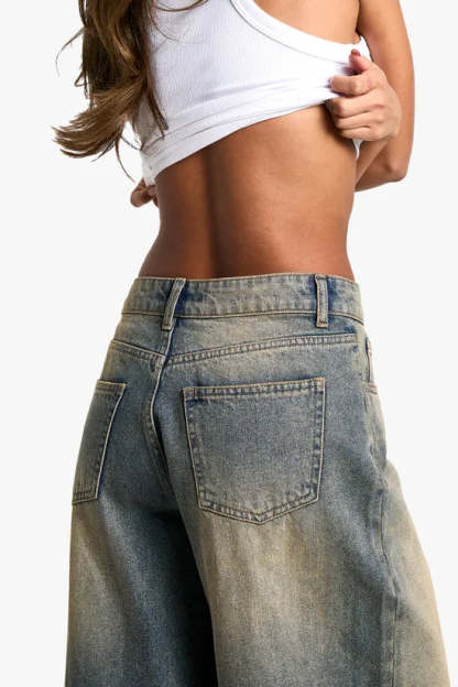 Evening Sky Wide Leg Jeans