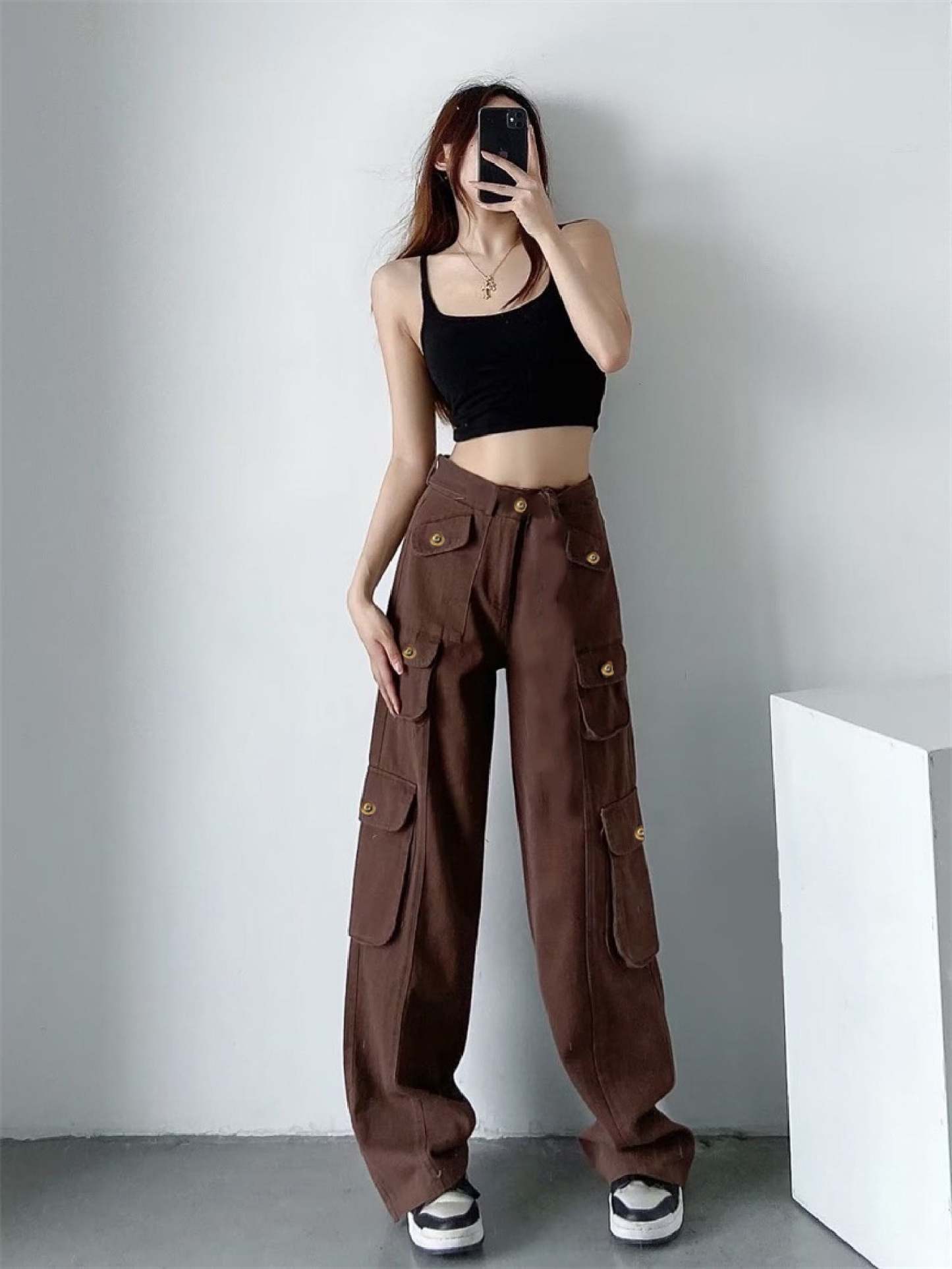brown