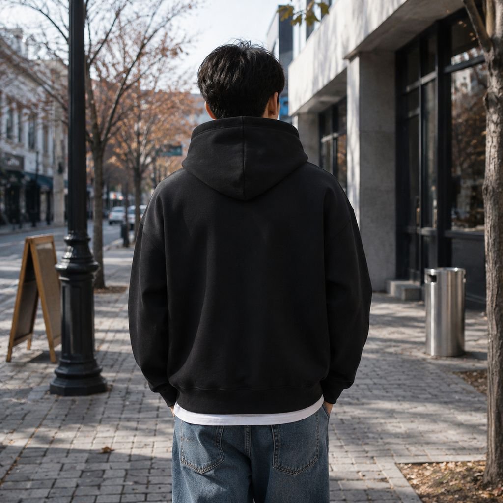 운동복으로 활용 가능한 남성 후드티