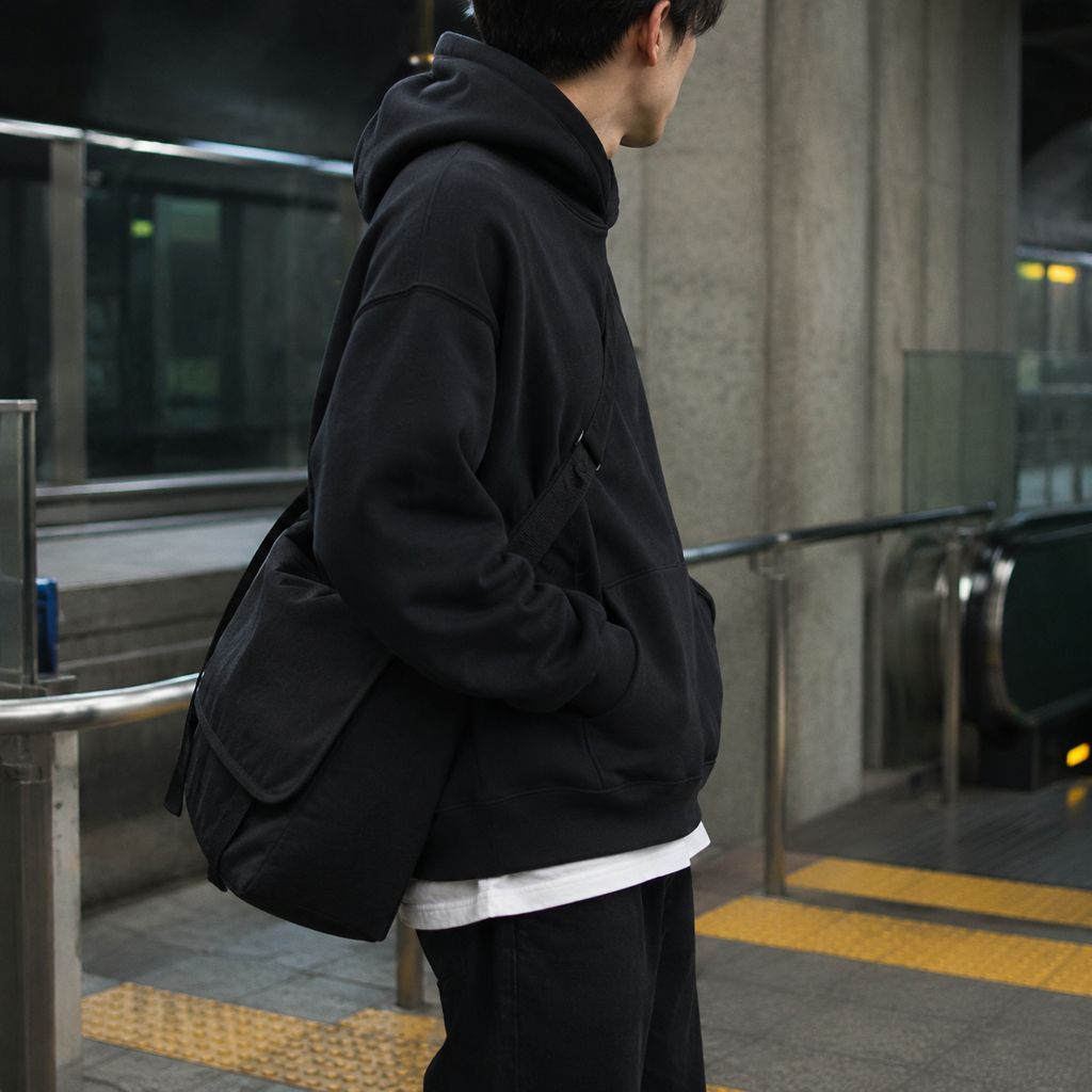 남성용 캐주얼 후드 풀오버