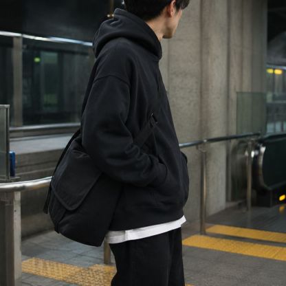 남성용 캐주얼 후드 풀오버