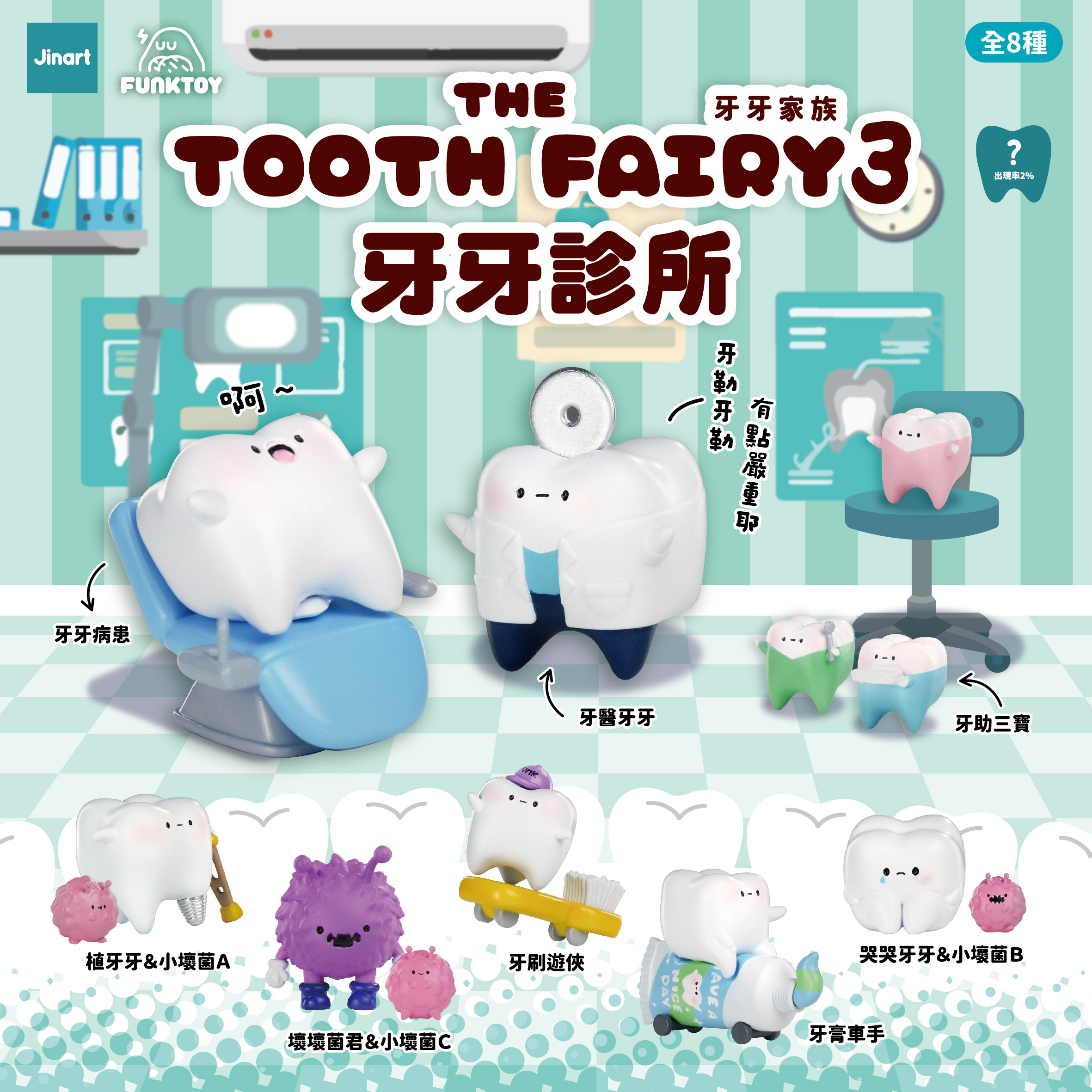 トゥースフェアリー　第三弾　トゥースクリニック【単品/BOX販売】