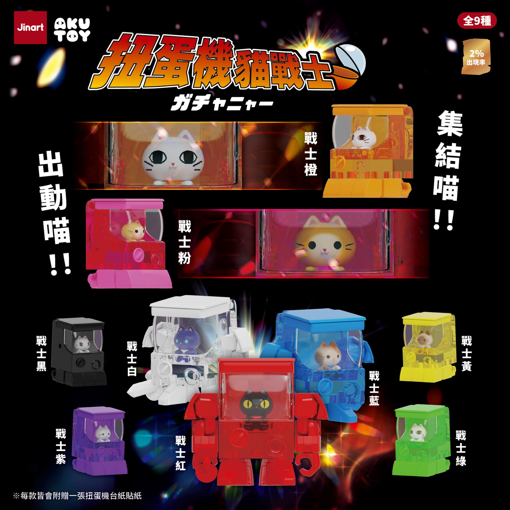 【BOX】猫とガチャロボット