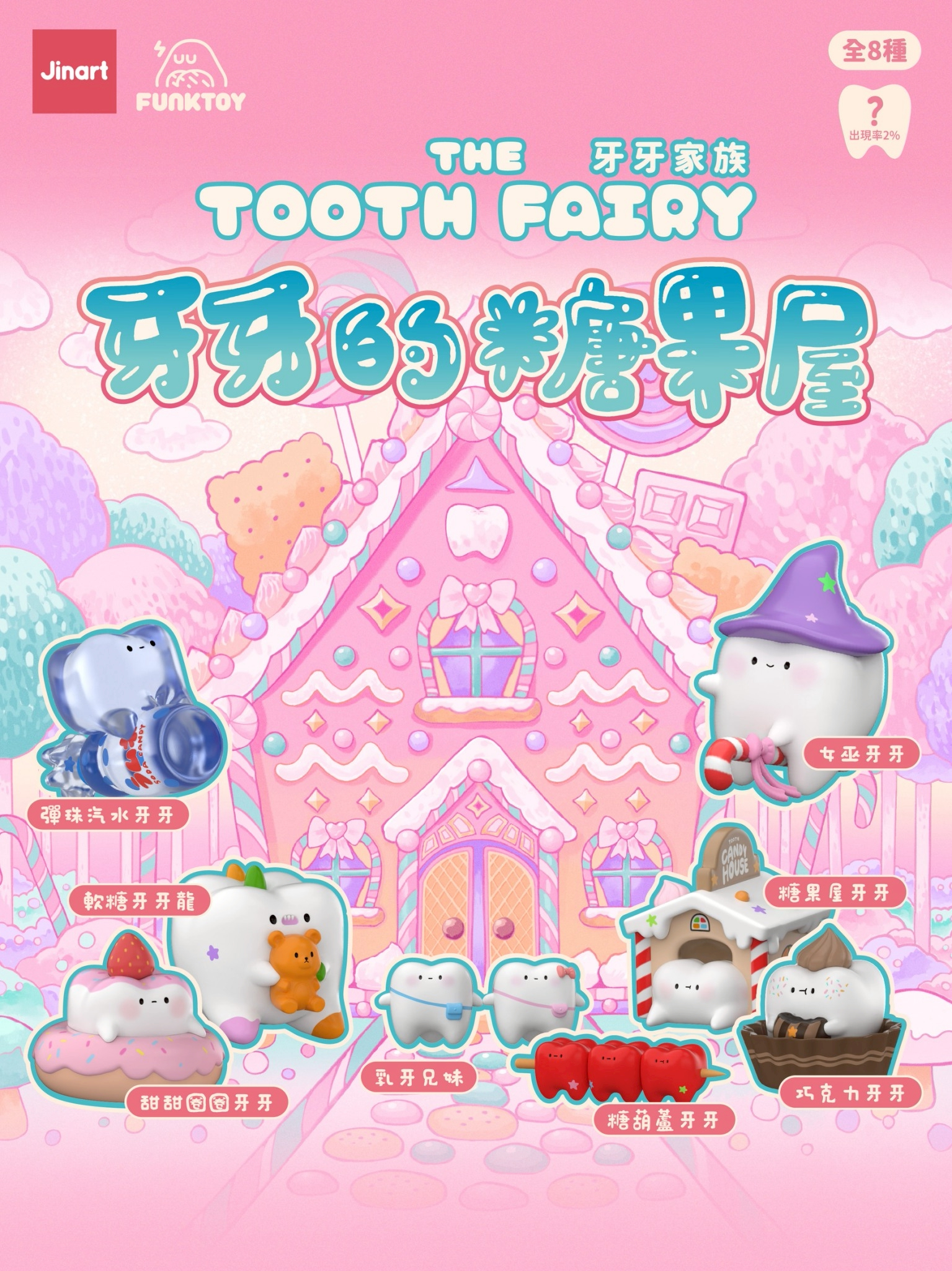 トゥースフェアリー　第五弾　キャンディハウス【単品/BOX販売】