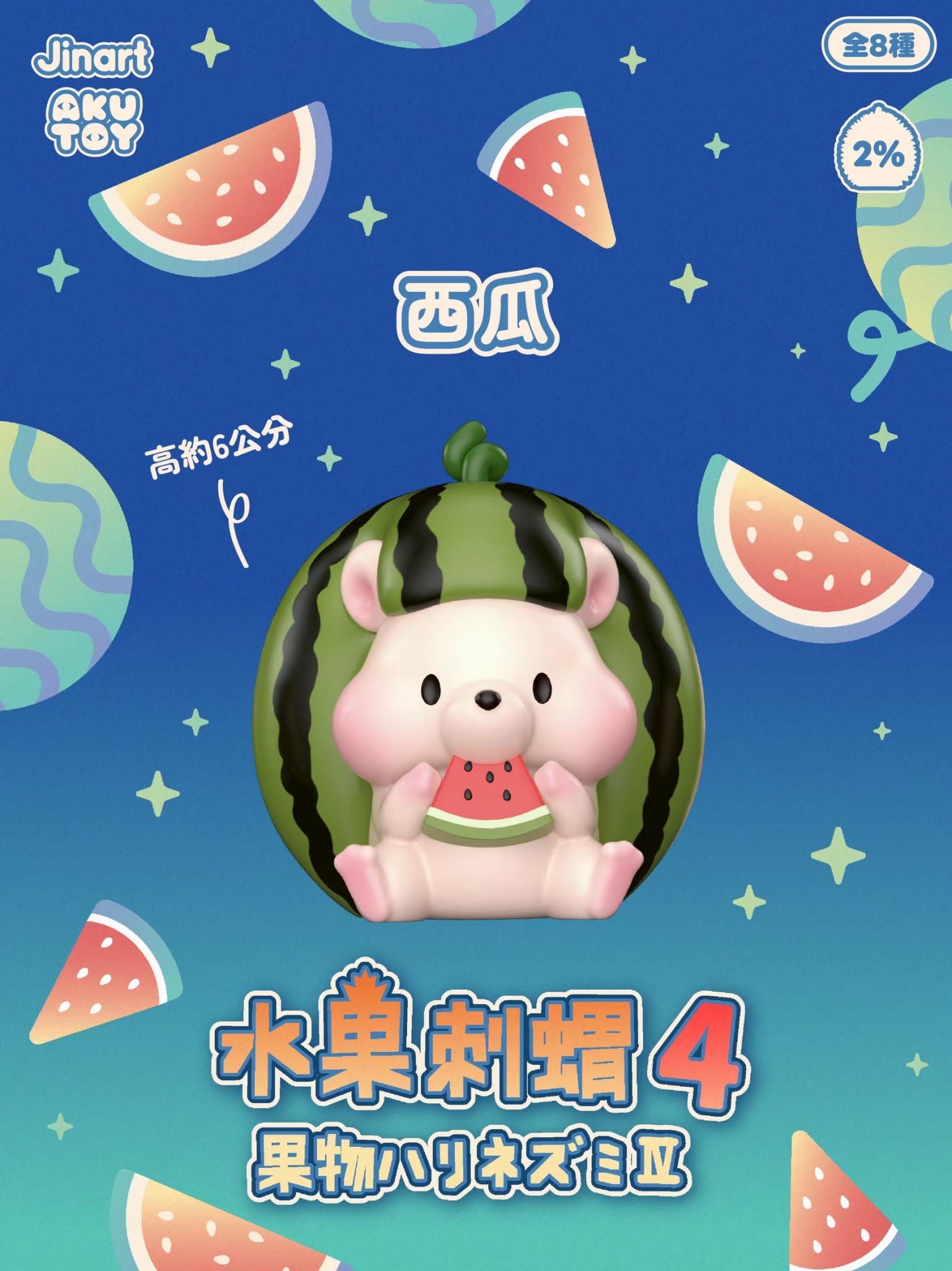 果物ハリネズミ　第4弾　ブラインドボックス