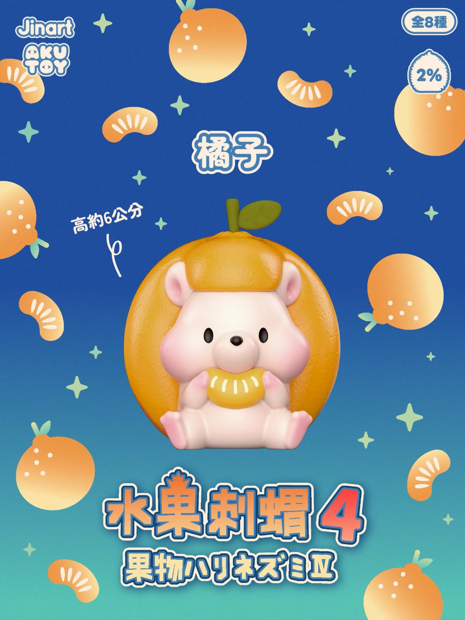 果物ハリネズミ　第4弾　ブラインドボックス