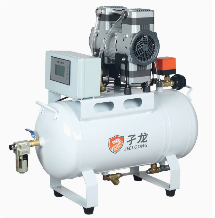 Smart Auto-Drain Vacuum Pump Station for CNC
