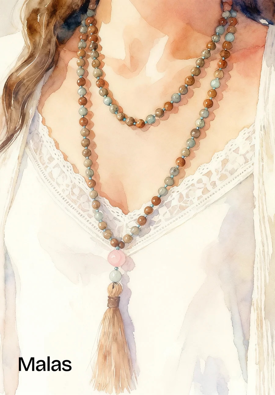 Natural Stone Malas
