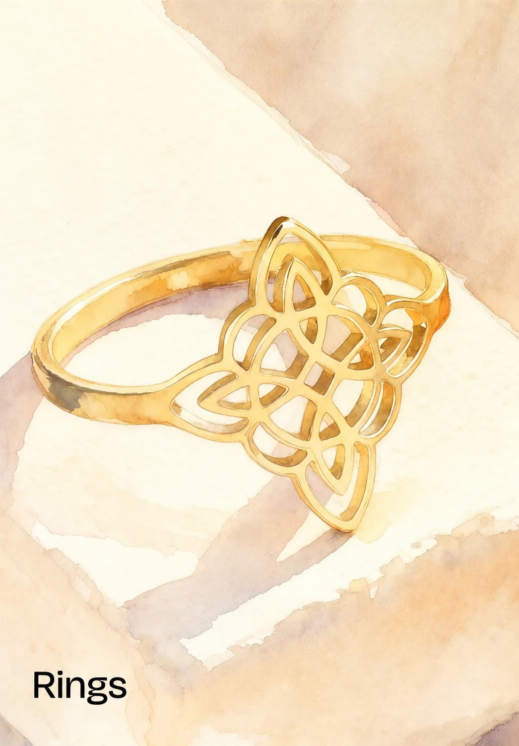 Natural Stone Rings