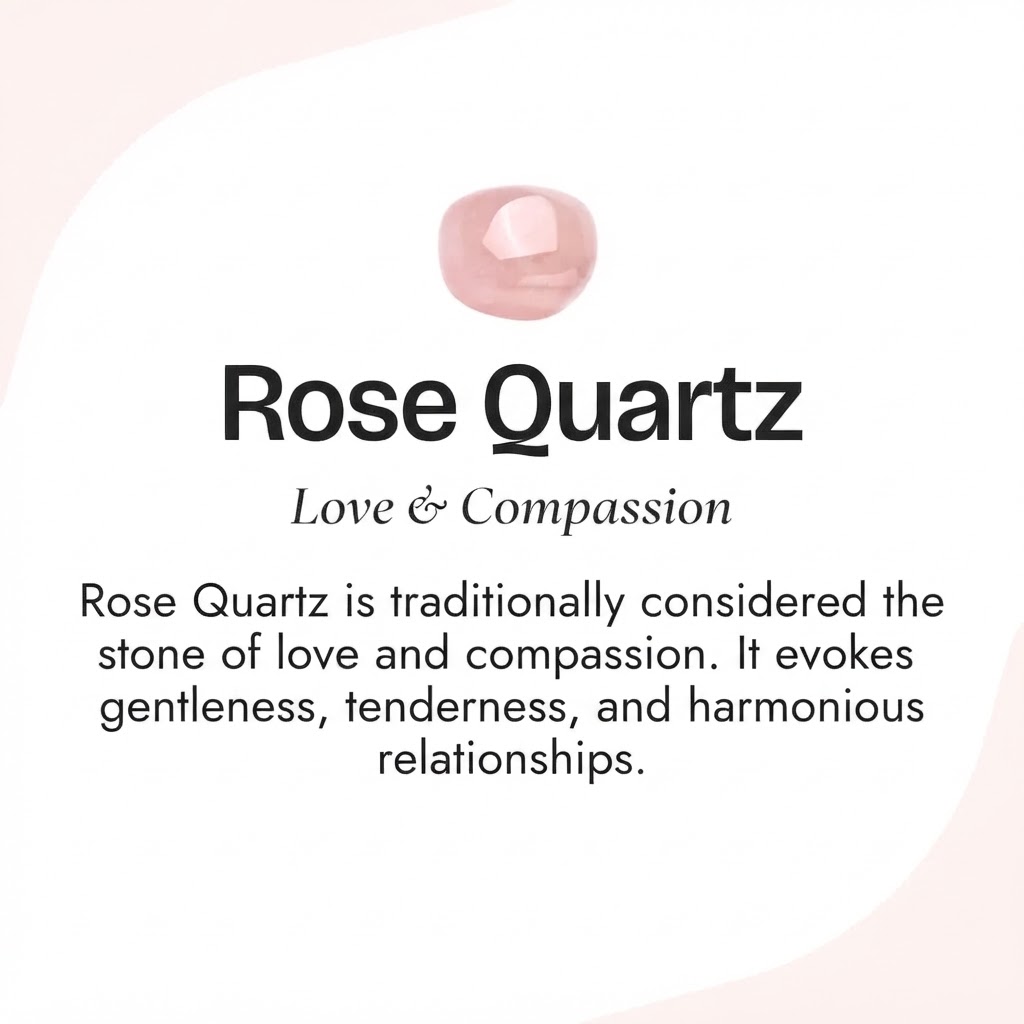 Rose Quartz Point for Love