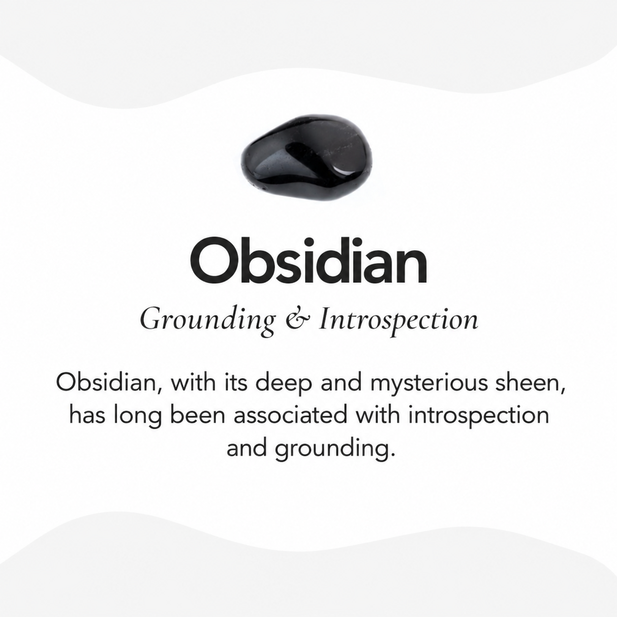 Star Obsidian Pendant for grounding