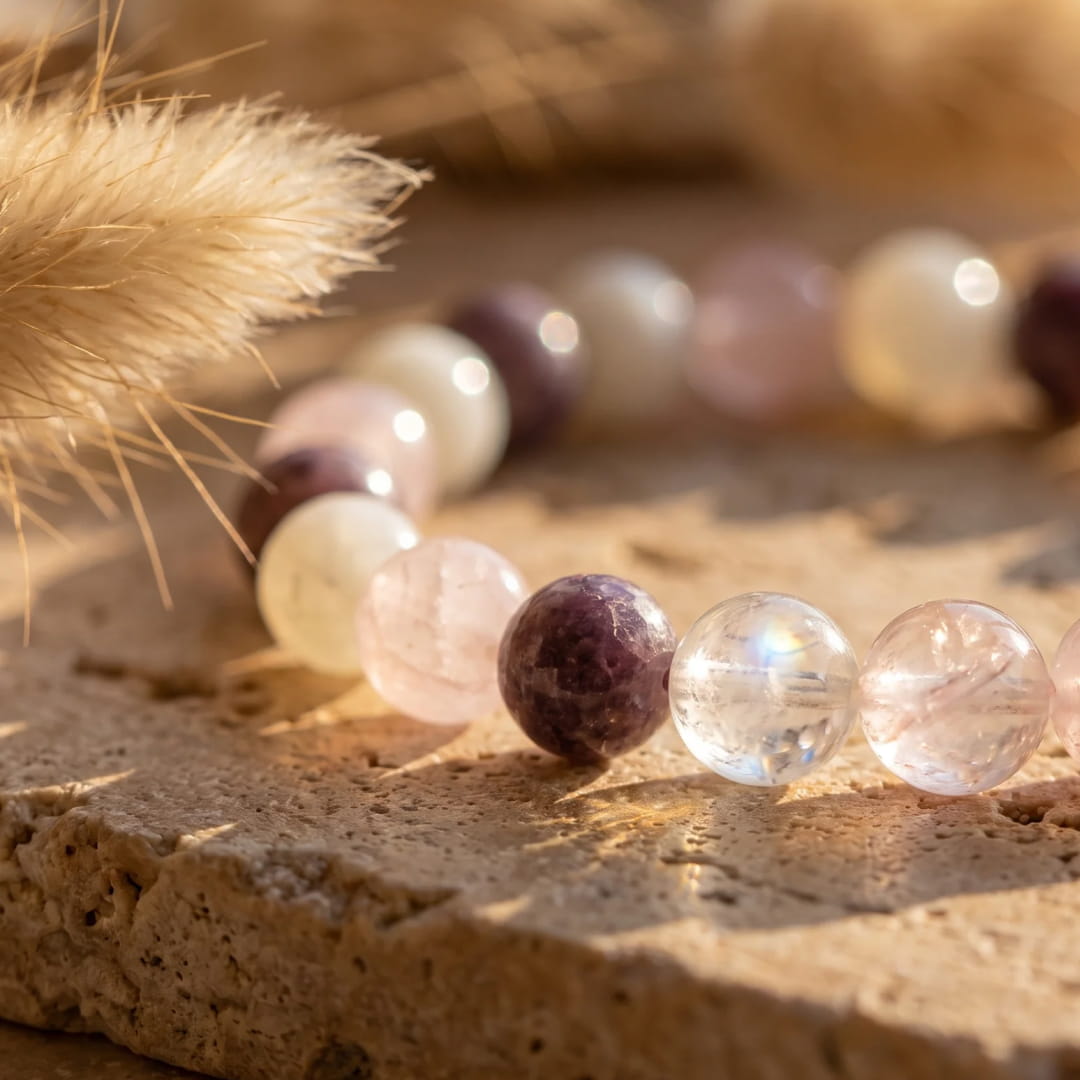 The serene color palette of the bracelet - KARMAKIND