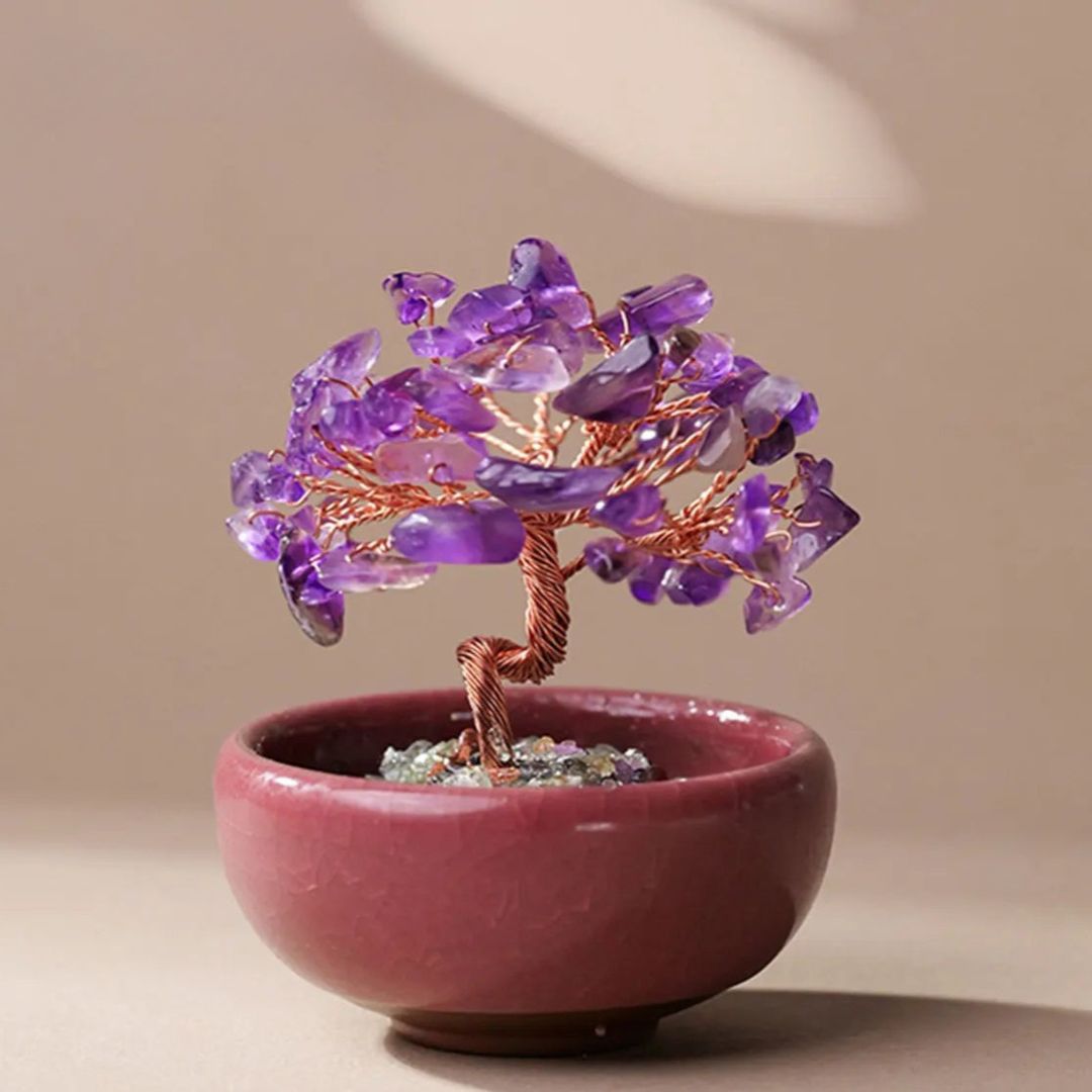 Giftable packaging for the natural stone tree - KARMAKIND