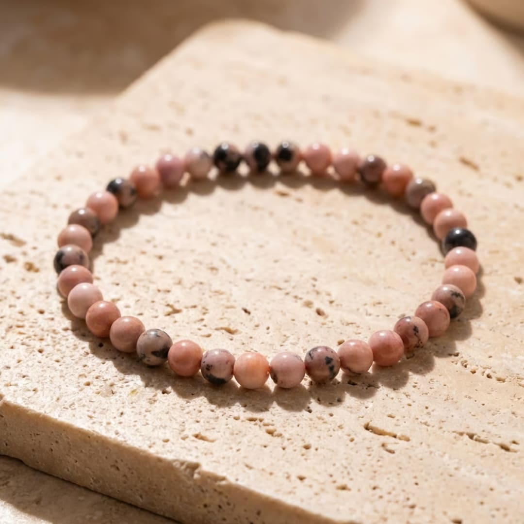 Delicate Natural Stone Bead Bracelet – KARMAKIND