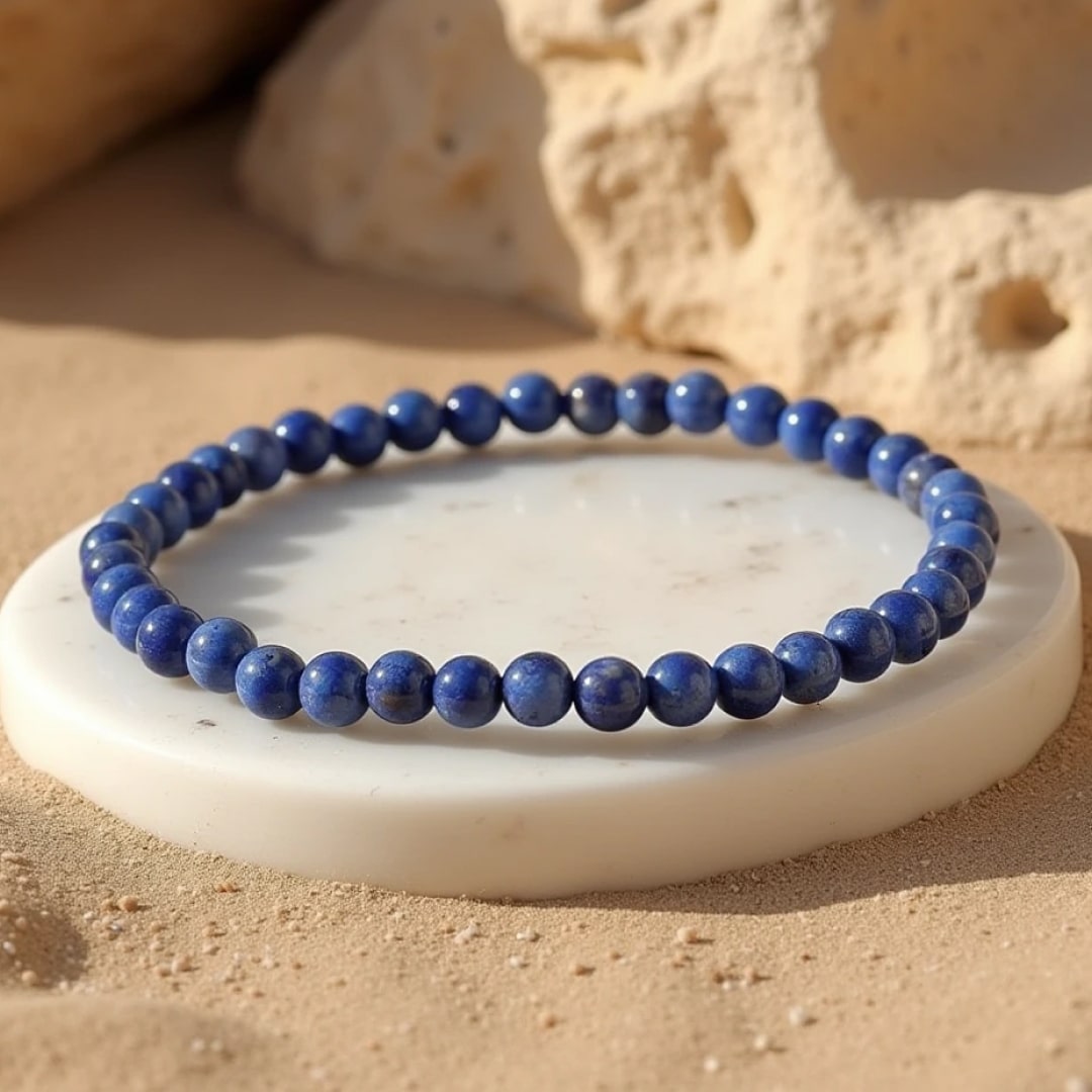 Delicate Natural Stone Bead Bracelet – KARMAKIND