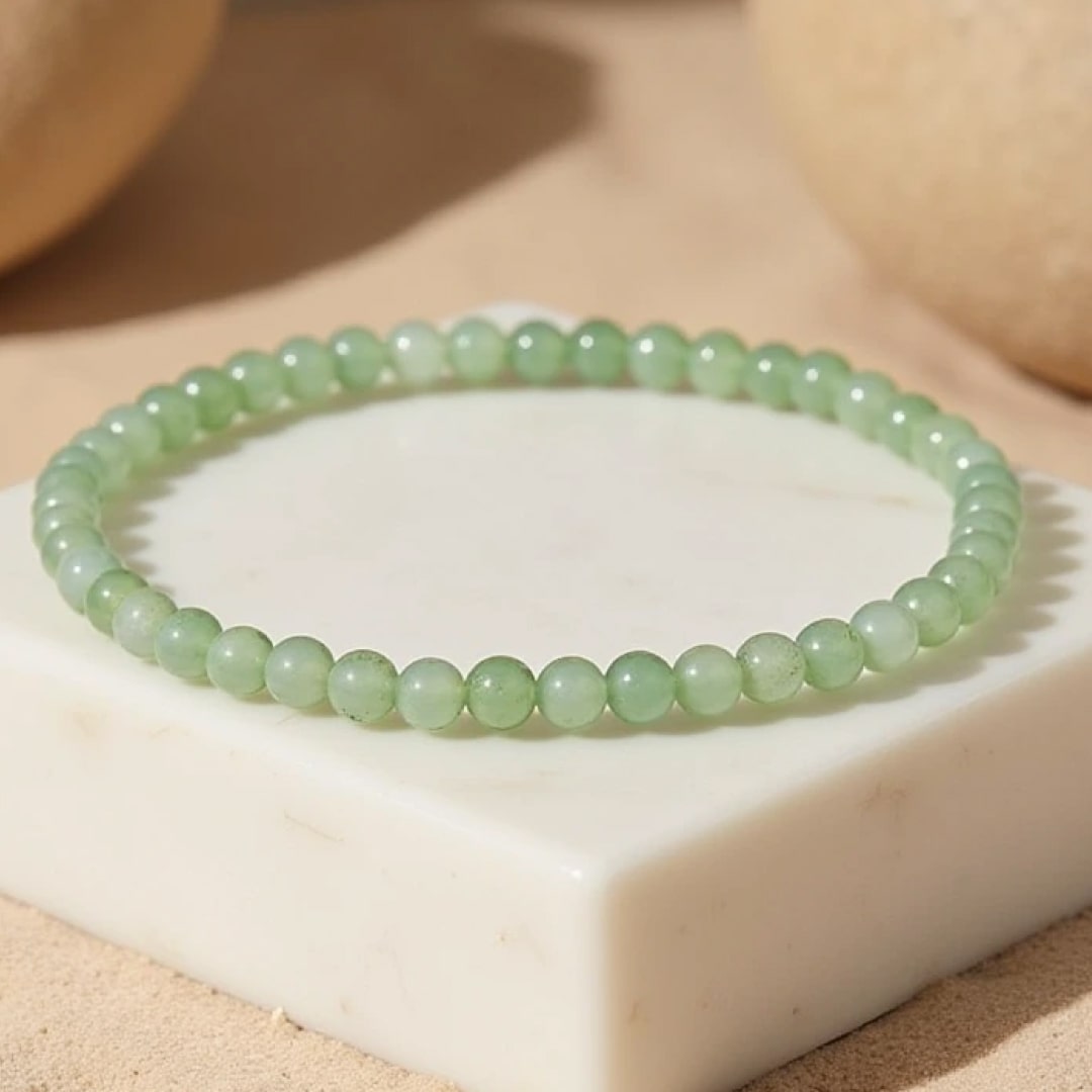 Delicate Natural Stone Bead Bracelet – KARMAKIND