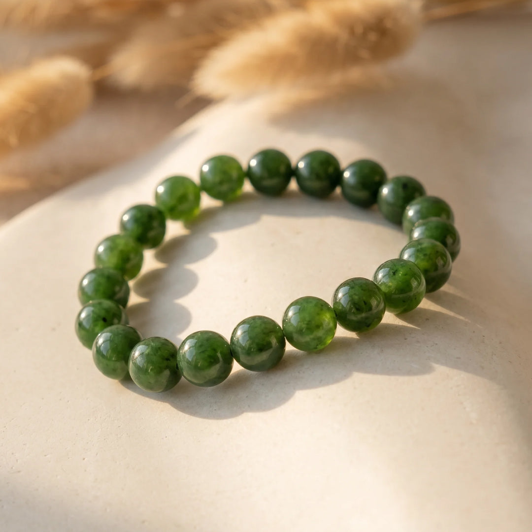 Lifestyle shot of the Dhara bracelet on a wrist - KARMAKIND