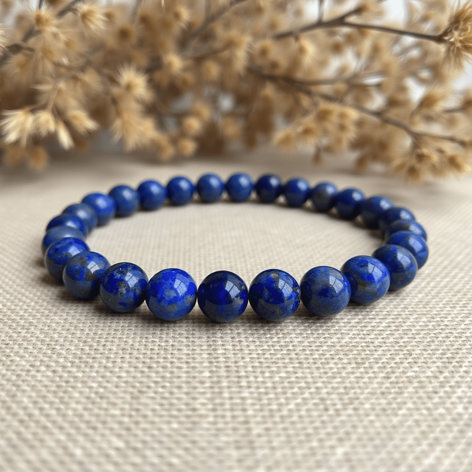 KARMAKIND Lapis Lazuli bracelet for daily wear - KARMAKIND