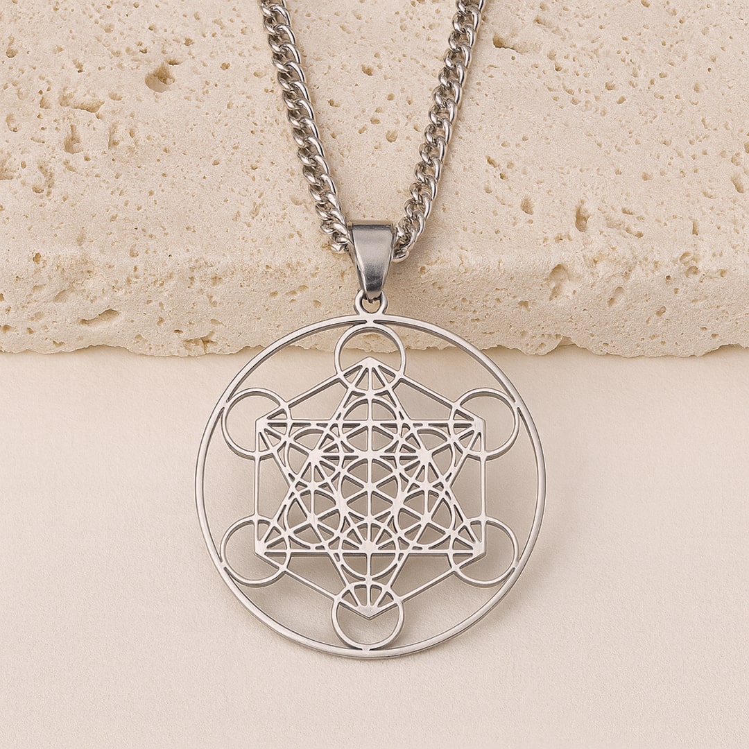 Metatron Pendant Necklace in gift box - KARMAKIND