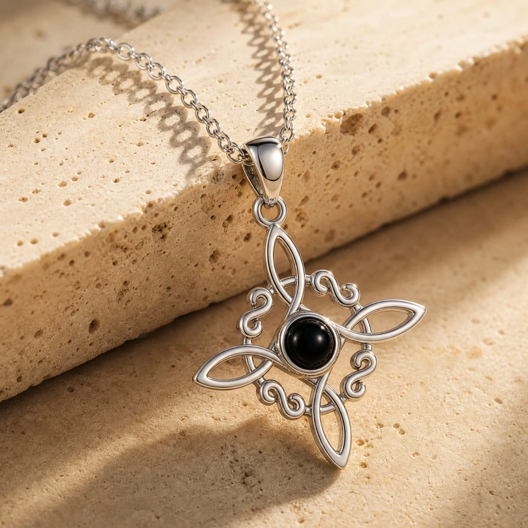 Pendant shown on a chain - KARMAKIND