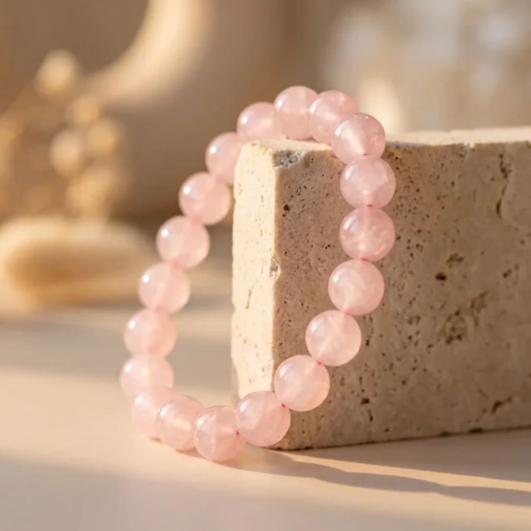 Lifestyle shot of the bracelet symbolizing love - KARMAKIND