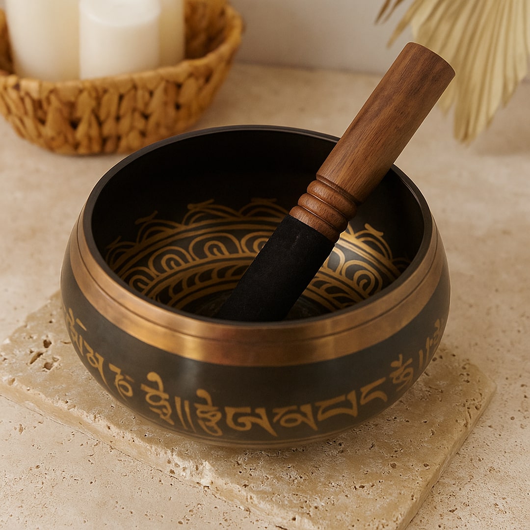 Tibetan Singing Bowl for Meditation - KARMAKIND