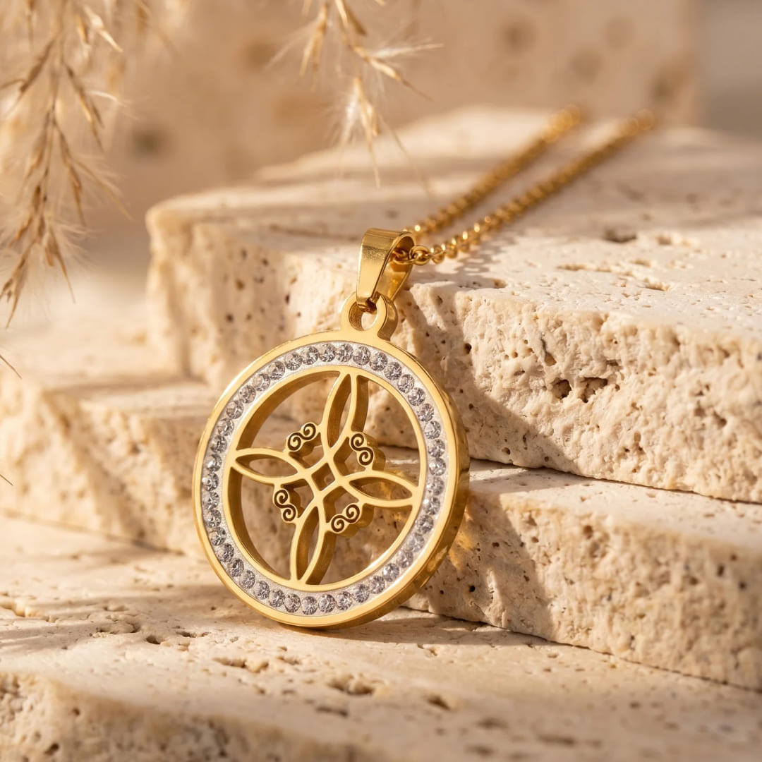 Witch's Knot Protection Pendant - KARMAKIND