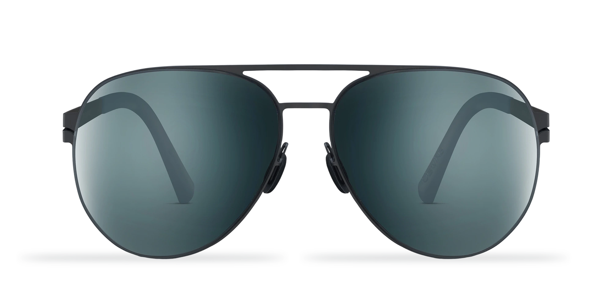 Black front view