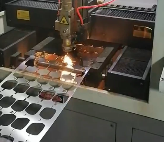 USWING precision laser cutting for sunglass lenses