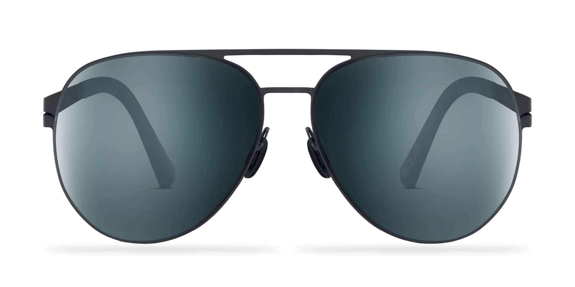 【Sunny】USWING Golf Sunglasses Junior BIRDIE ELITE 02 - JBD02 - Black - lossless WebP front
