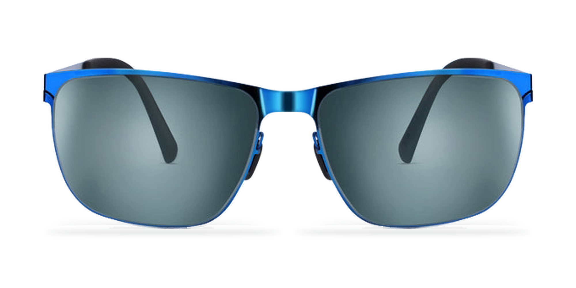 Blue — front view