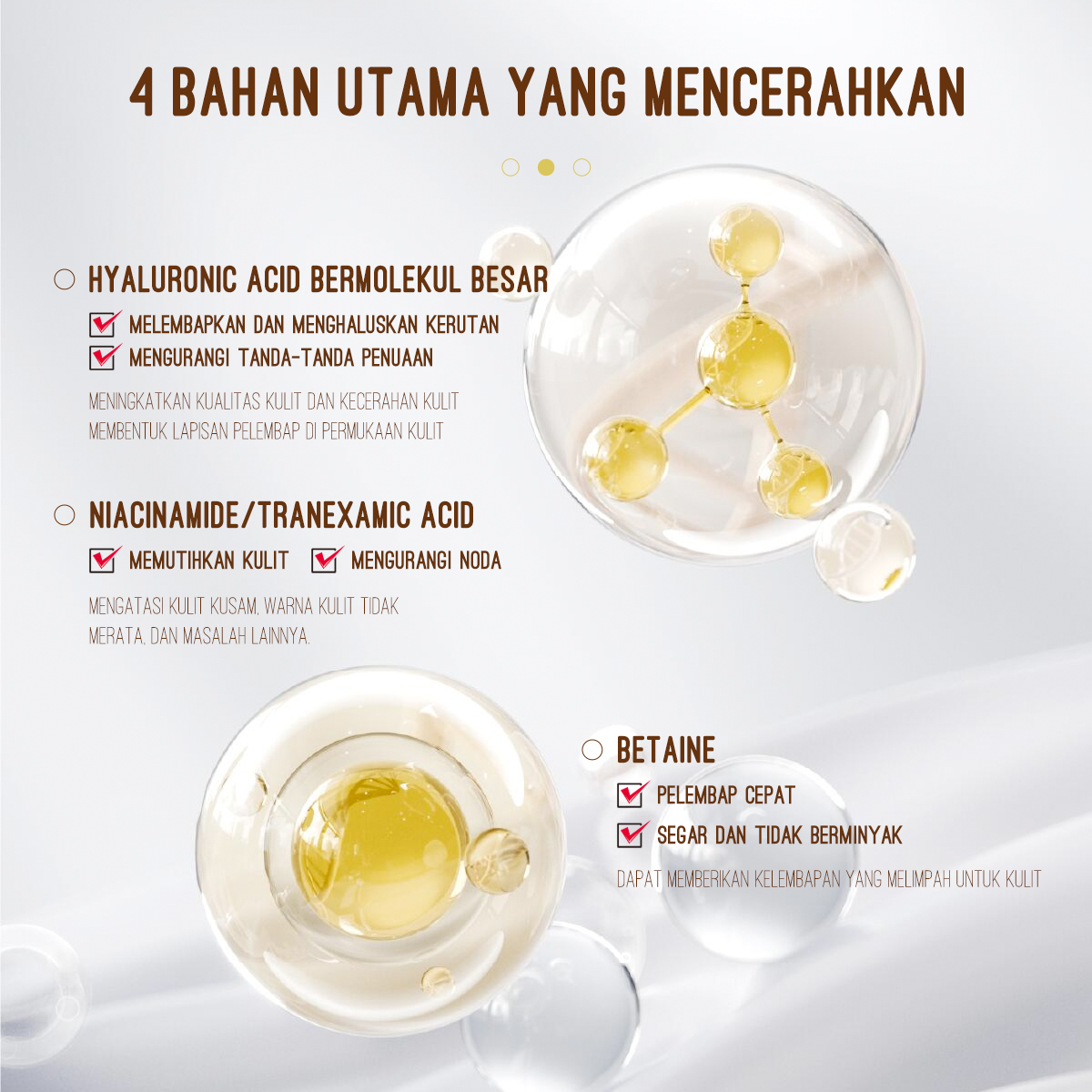 [Big Size 160ML] CHALONESE WHITENING MOISTURIZING TONER  Membantu Mengangkat Sisa Kotoran di Wajah dan Sel Kulit Mati BPOM