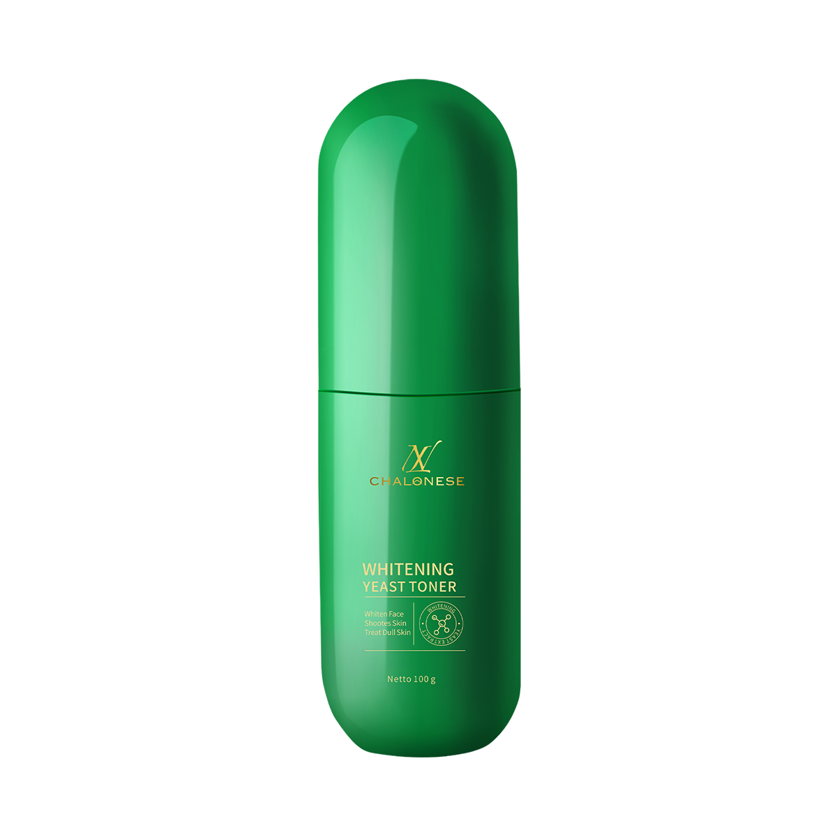 CHALONESE (Ekstrak Yeast Alami) Brightening Serum - Melembapkan, Mencerahkan & Menyamarkan Kulit Kusam, Cocok untuk Kulit Kering