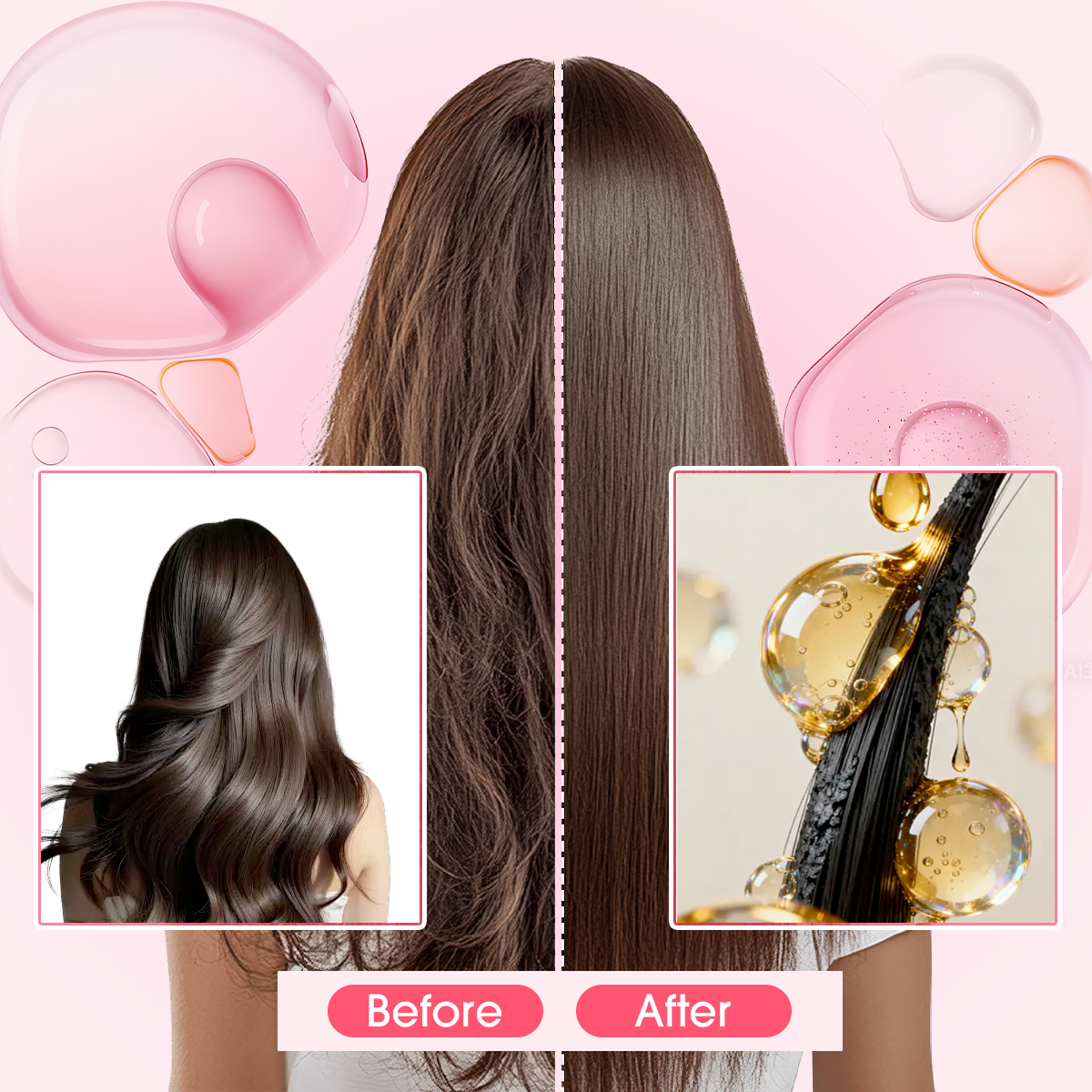 CHALONESE Keratin Conditioner Silky Scented Hair Mask 100gr Rambut Sehat Berkilau 8DHyaluronicacid Anti lepek Dengan Keratin Vitamin & Moisturizer