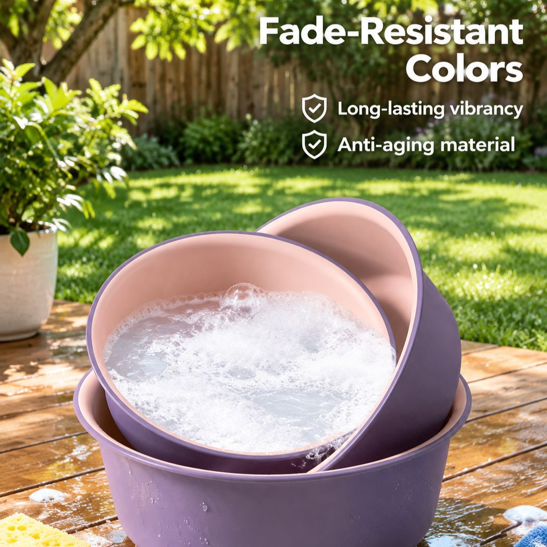 Thickened Durable Large Plastic Face Basin