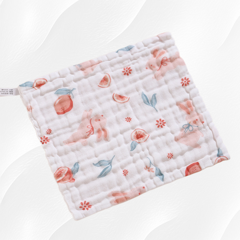 Pure Cotton Gauze Baby Face Towel