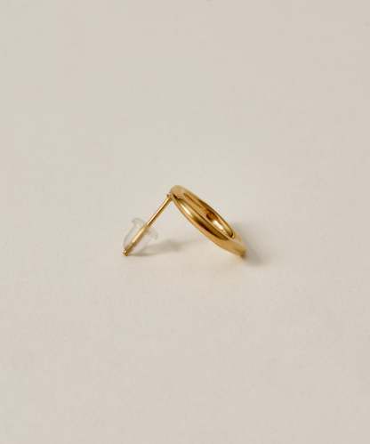 Squiggle Small Hoop Pierce［Stainless］