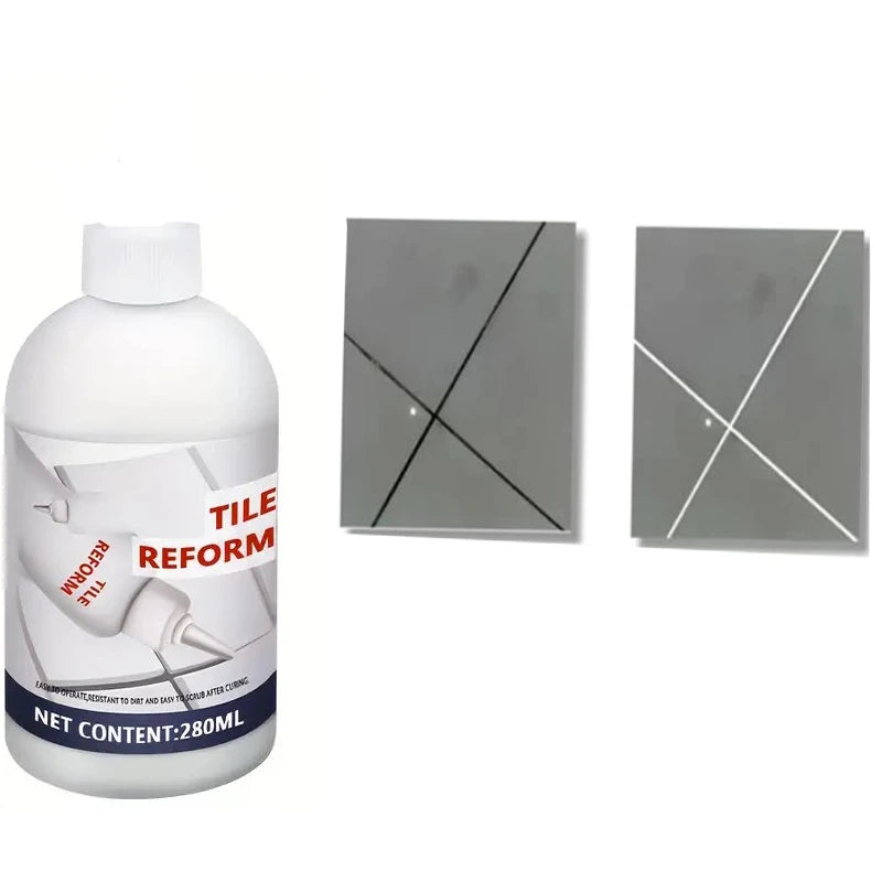 Ultimate Tile Reform Grout Filler & Repair Agent for Bathroom & Kitchen