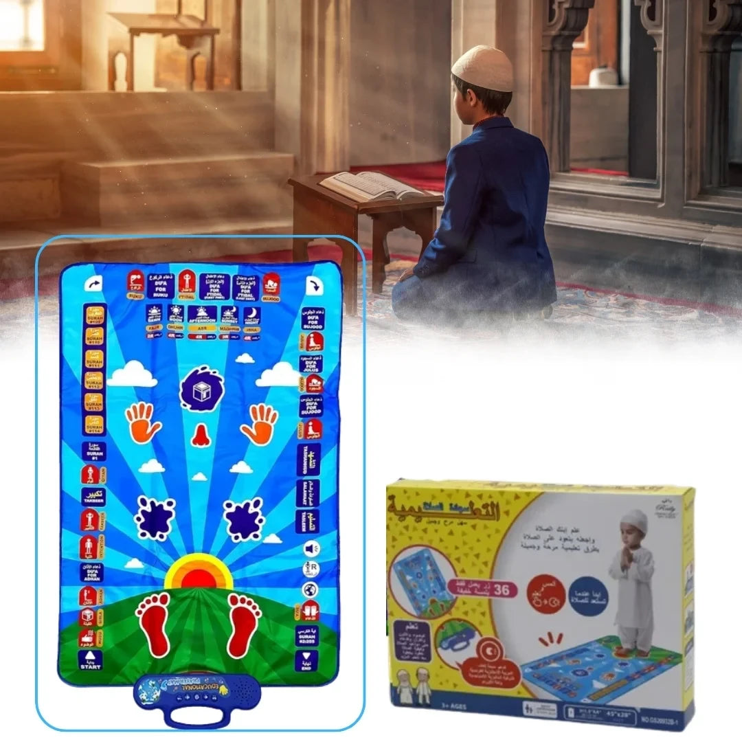 Interactive Smart Educational Prayer Mat for Kids - Learn Prayer Easily