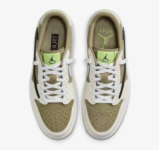 【Travis Scott × Air Jordan 1 Low Golf NRG】コラボ最新作はゴルフ仕様！グローバル限定版、完売必至のトレンドになる！