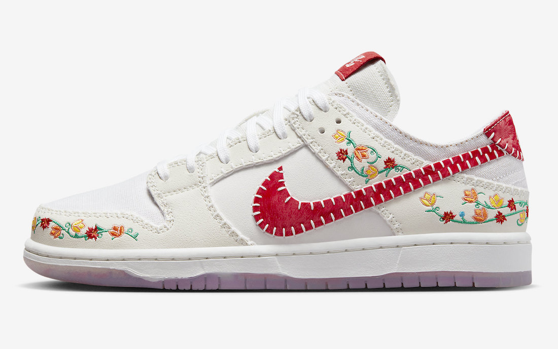 日本未入荷★海外限定★入手困難★Nike SB Dunk Low Decon N7 Sail Red