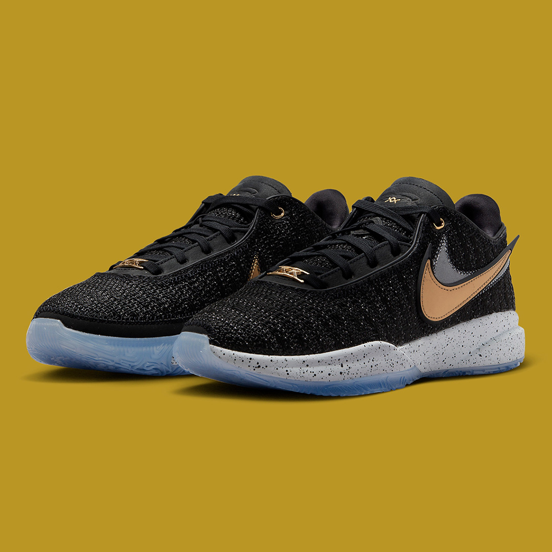 Nike LeBron 20 EP “BlackMetallic Gold”