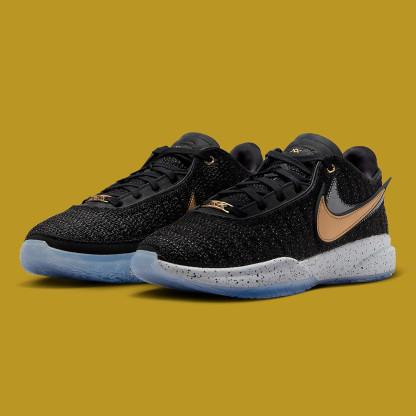 Nike LeBron 20 EP “BlackMetallic Gold”
